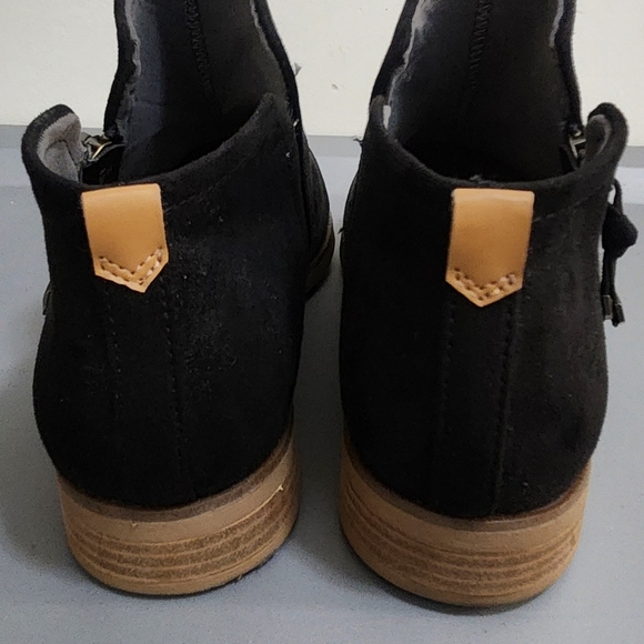 Womens Dr. Scholl's Astir Suede Black Bootie size 8 1/2 W - Picture 9 of 14